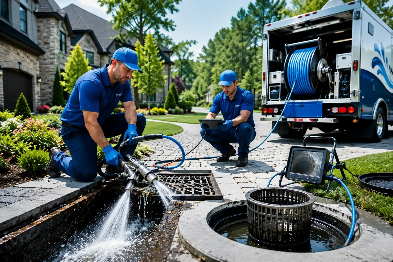 Local outdoor drain cleaning professionals in Windham, OH